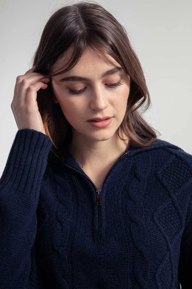 Rifò GIUDITTA Maglia Donna Lana Rigenerata Offerta Anniversario