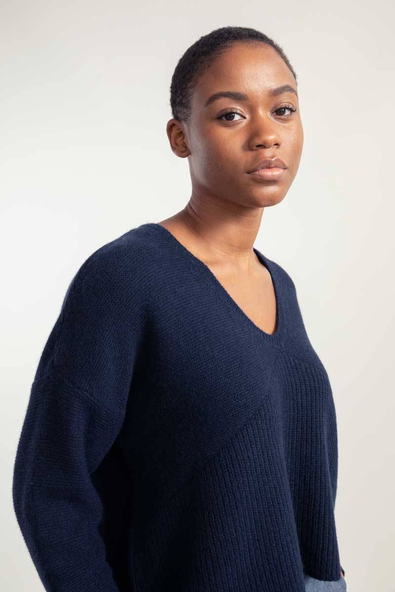 Rifò ELEONORA Maglia Donna Cashmere Rigenerato Vendita calda
