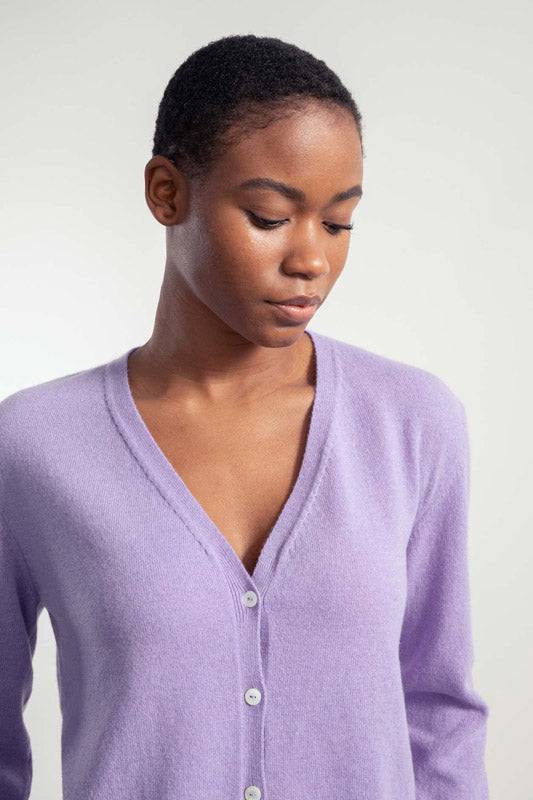 Rifò LETIZIA Cardigan Donna Light Cashmere Rigenerato Lightning offer