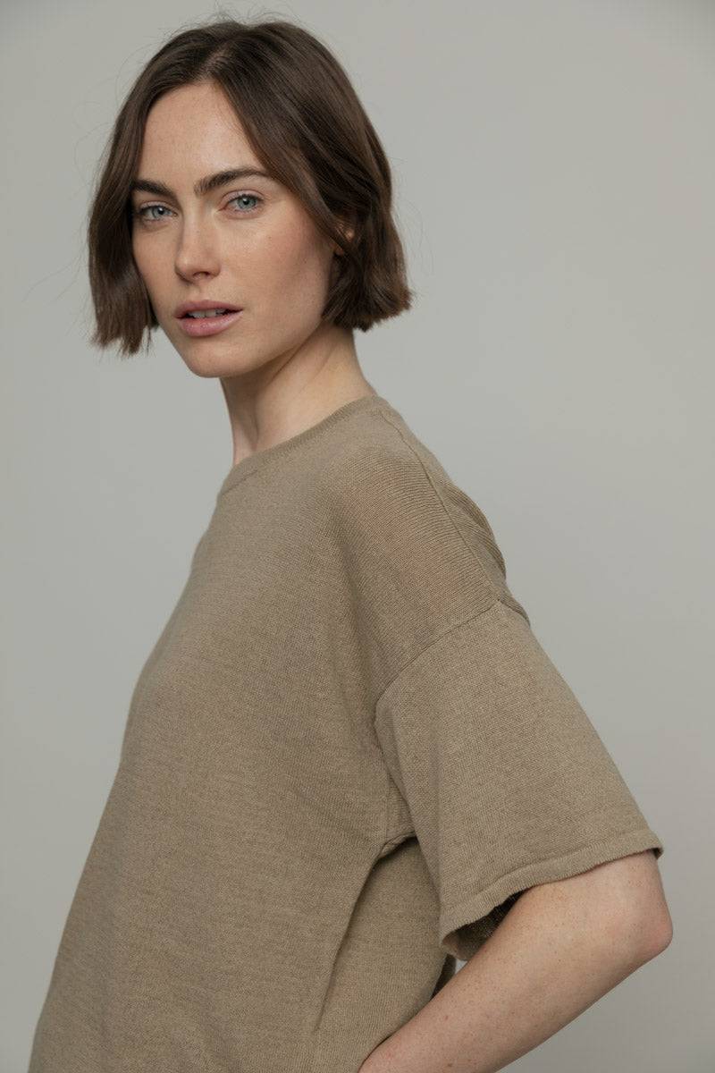 Rifò FEBE T-Shirt Lino Riciclato Donna Bestseller
