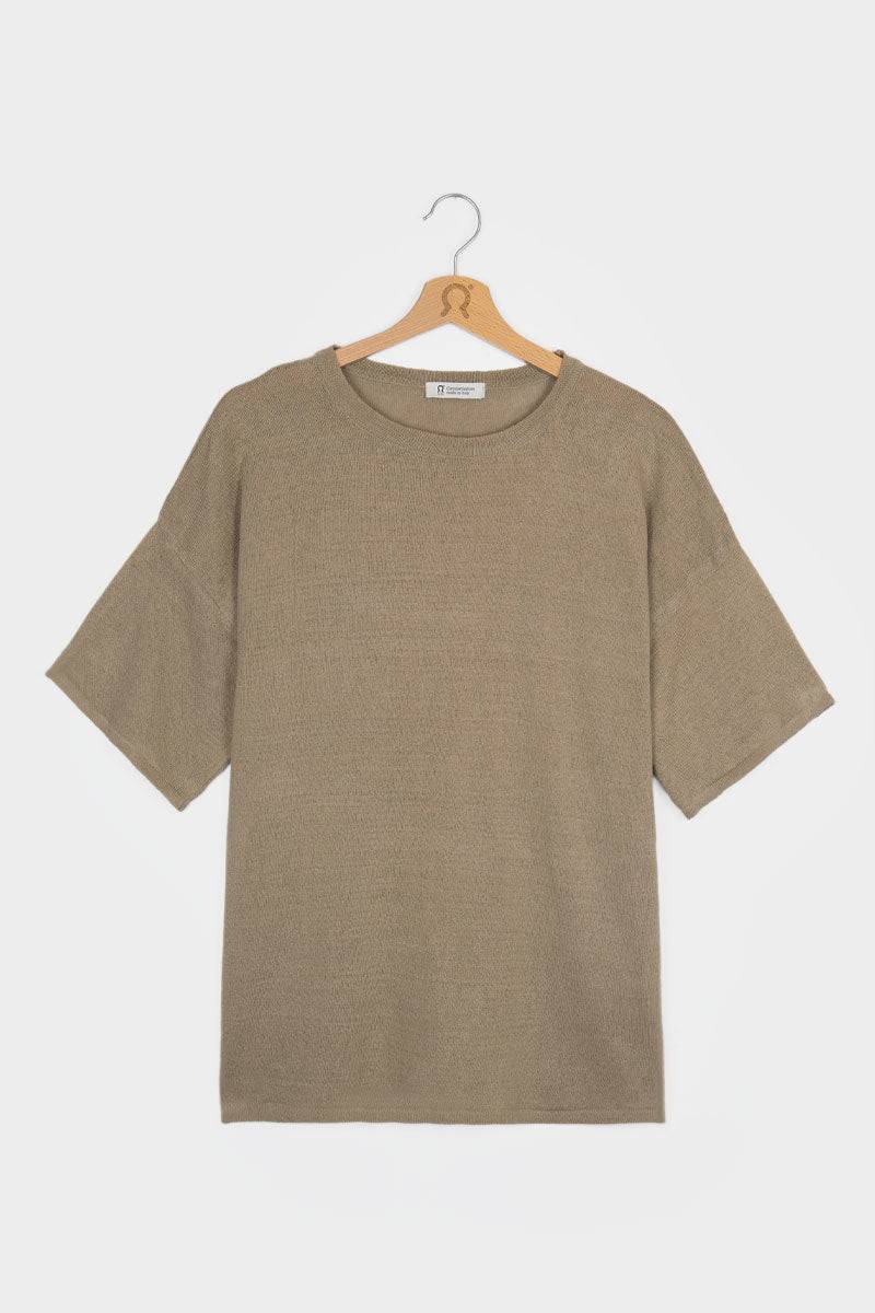 Rifò FEBE T-Shirt Lino Riciclato Donna Bestseller