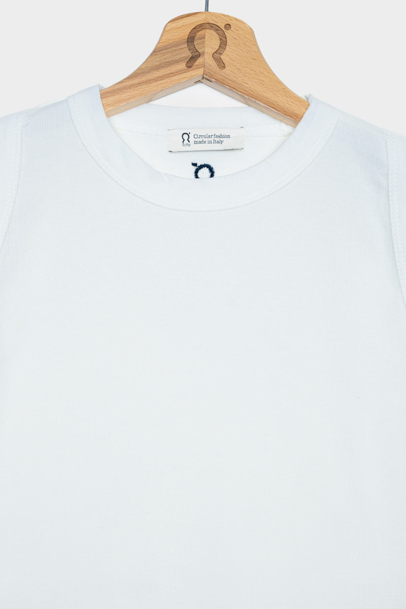 Rifò IRENE Canotta Donna Cotone Rigenerato Super Saving Price