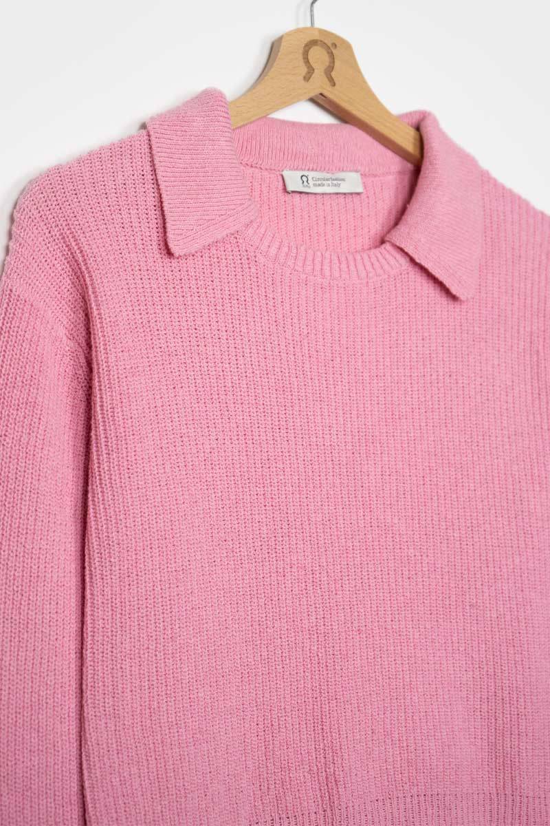 Rifò OLIVIA Maglia Donna Cotone Rigenerato Rilascio limitato