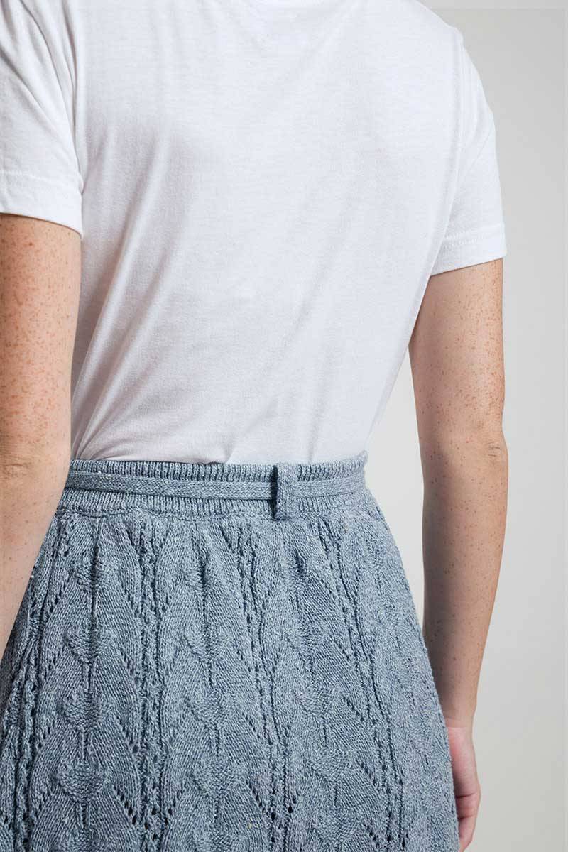 Rifò LAUREN Gonna Donna Cotone Jeans Rigenerato Ultimi due giorni
