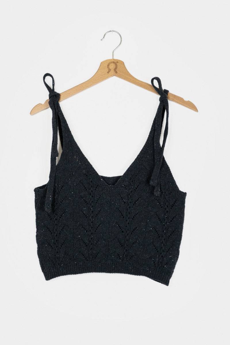 Rifò RENÉ Top Donna Cotone Jeans Rigenerato Fino al 55% di sconto