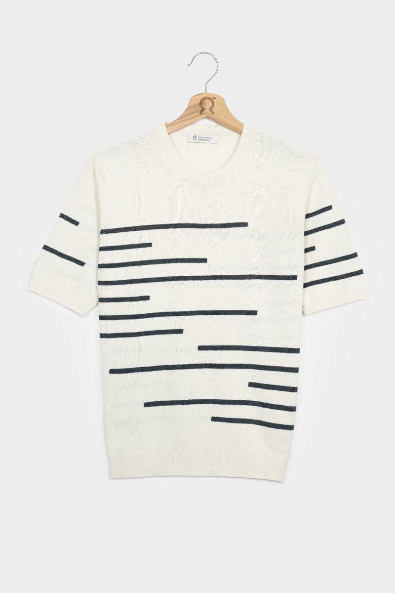 Rifò CLIO Maglia Donna Righe Cotone Rigenerato Solo un giorno rimasto