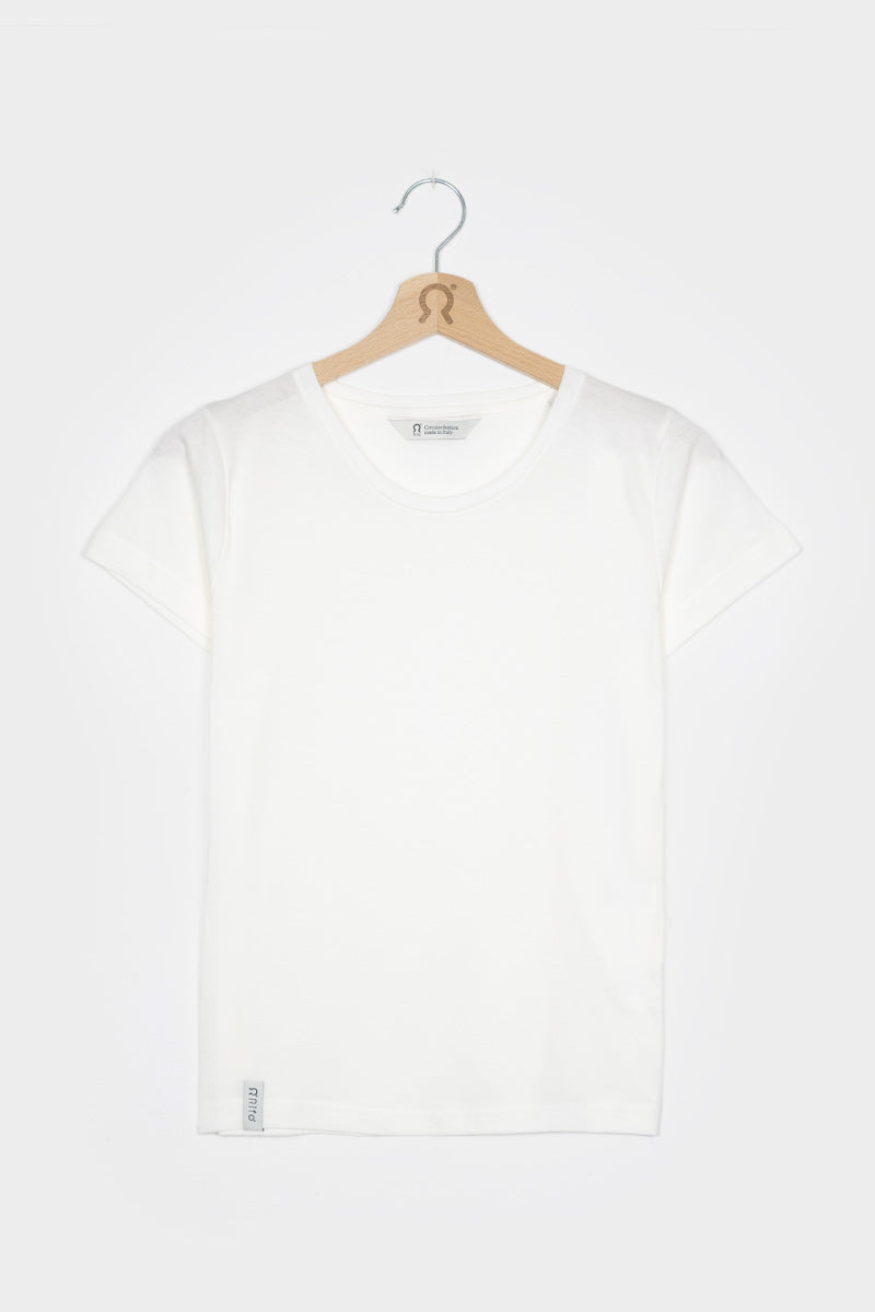 Rifò FRANCA T-shirt Donna Cotone Rigenerato Enormi sconti
