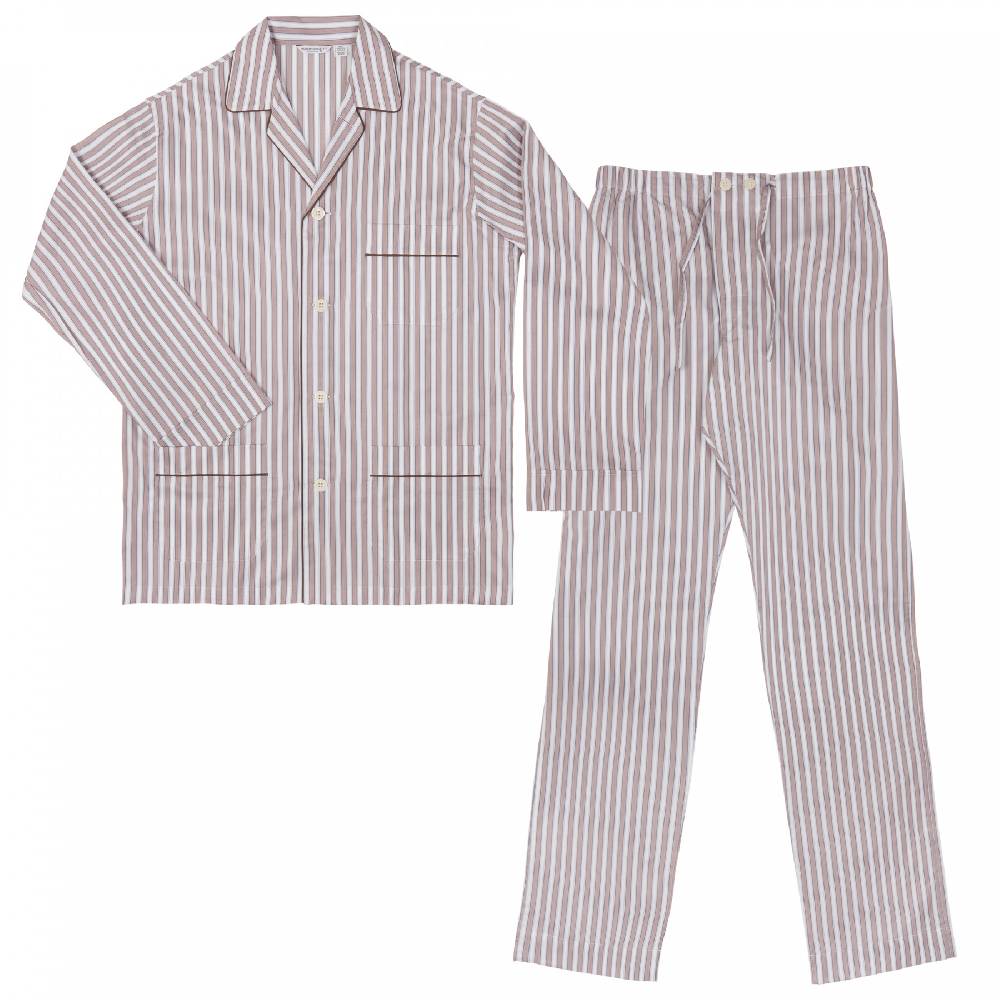 Roberto Ricetti PIGIAMA VENEZIA - RIGA BEIGE CLASSICA Offerta