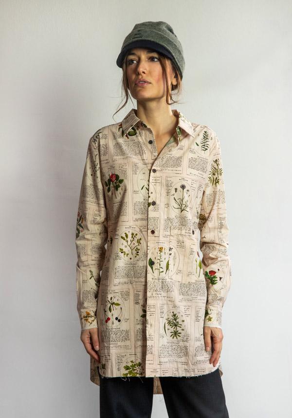 Rose & Lini ALEKSANDR MANAMIS COTTON “SHIRT 19115” HERBARIUM Qualità