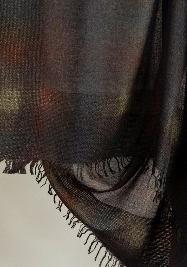 Rose & Lini FALIERO SARTI CASHMERE & SILK “TEDORA” ESPRESSO STOLE Sottocosto