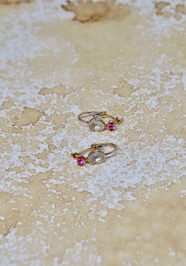 Rose & Lini DORETTE POISSARDES EARRINGS Nuovo