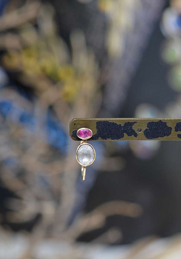 Rose & Lini DORETTE POISSARDES EARRINGS Nuovo
