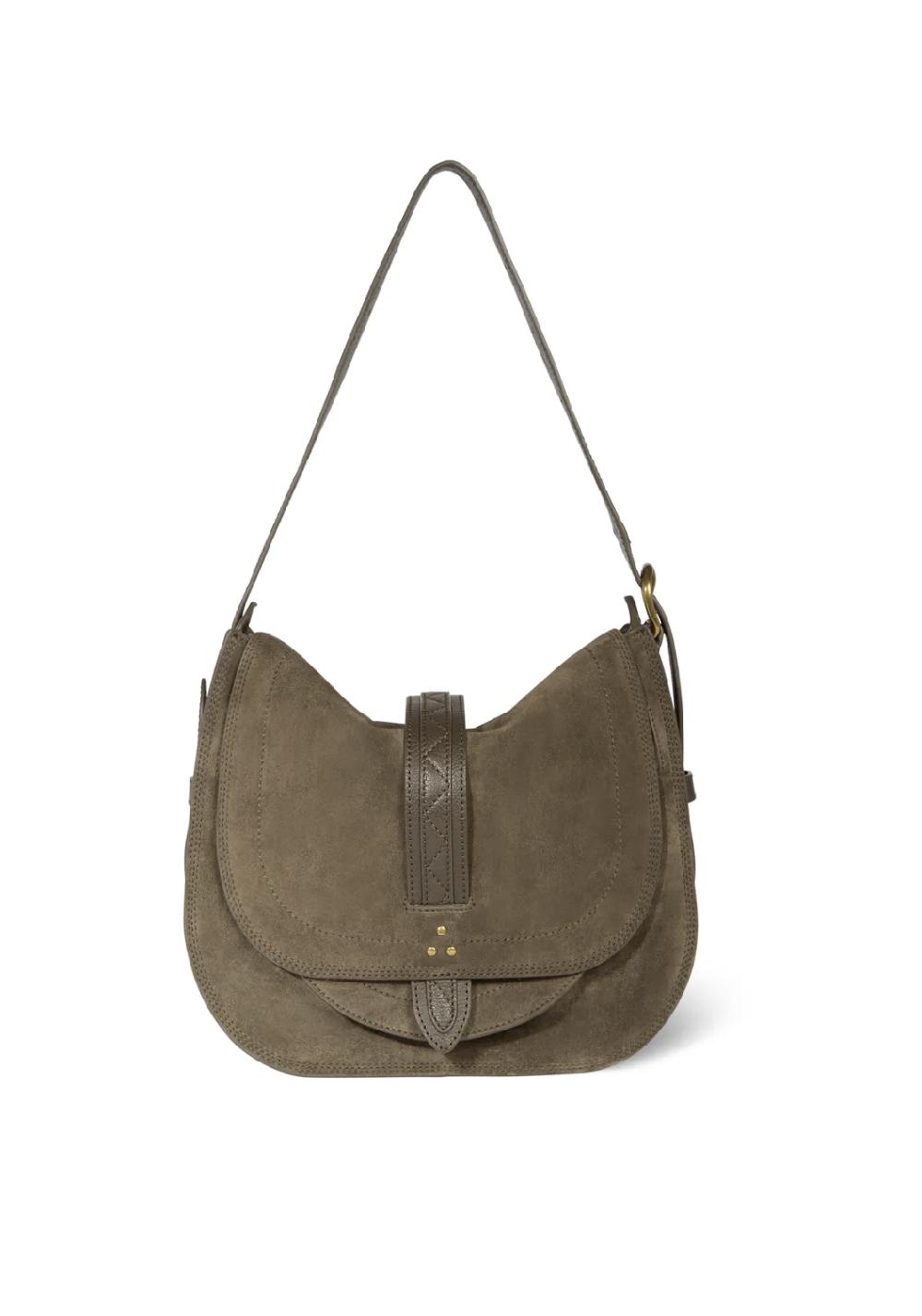 Rose & Lini JÉRÔME DREYFUSS “MARIO” SAVANE LEATHER BAG Bestseller
