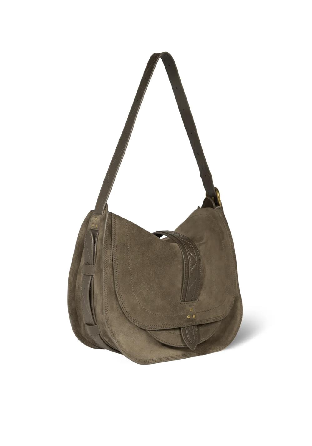 Rose & Lini JÉRÔME DREYFUSS “MARIO” SAVANE LEATHER BAG Bestseller