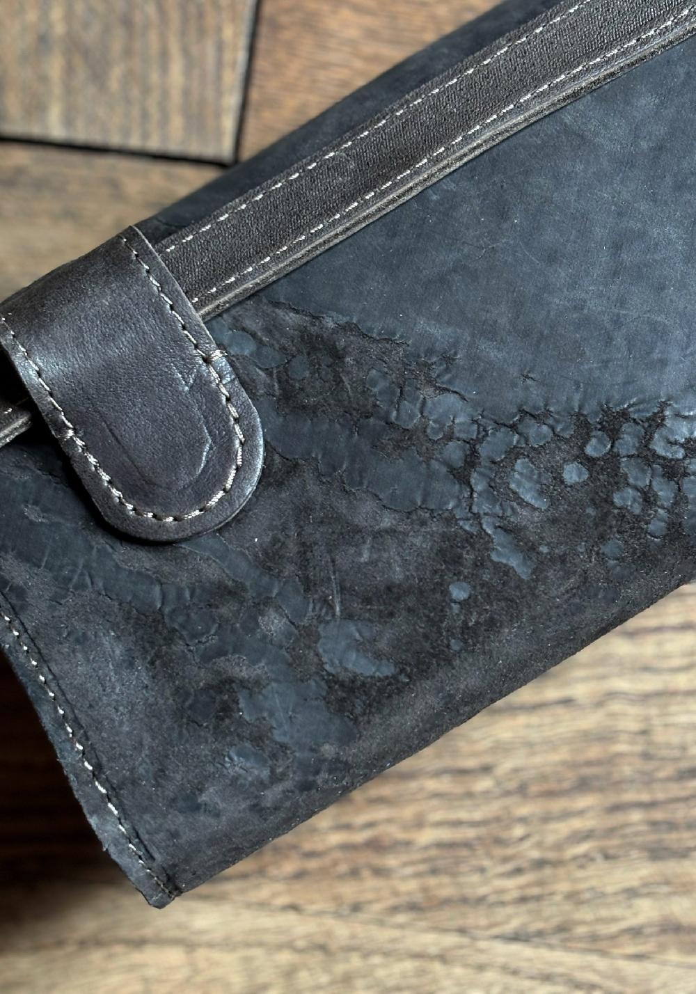Rose & Lini TAGLIOVIVO ONYX LEATHER “MARSUPIO RING” BAG Offerte giornaliere