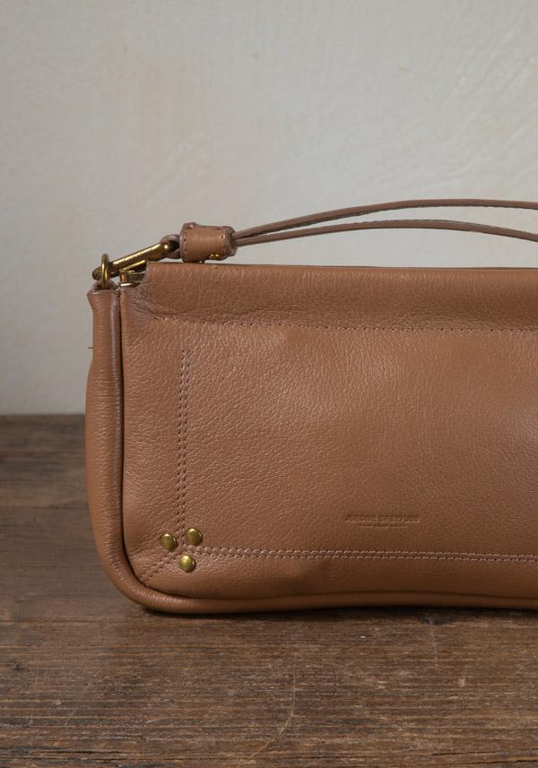 Rose & Lini JÉRÔME DREYFUSS “CLAP M” NUDE CLUTCH BAG Enormi risparmi