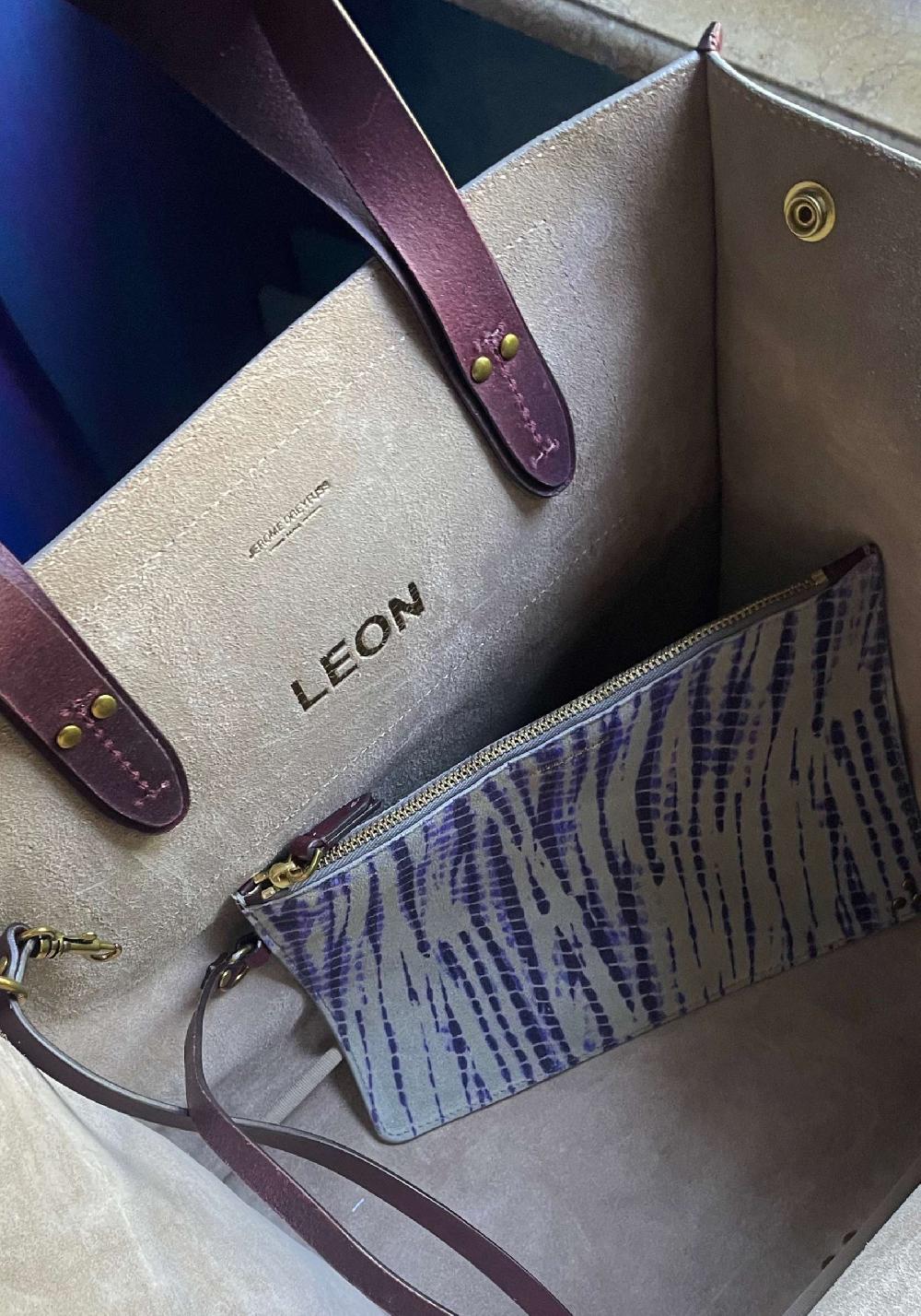 Rose & Lini JÉRÔME DREYFUSS “LEON M” TIE & DYE BAG Latest stili