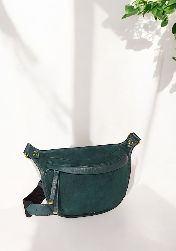 Rose & Lini JÉRÔME DREYFUSS “STAN BANANE” IMPRIMÈ CROCO CANARD BAG Promozione temporanea