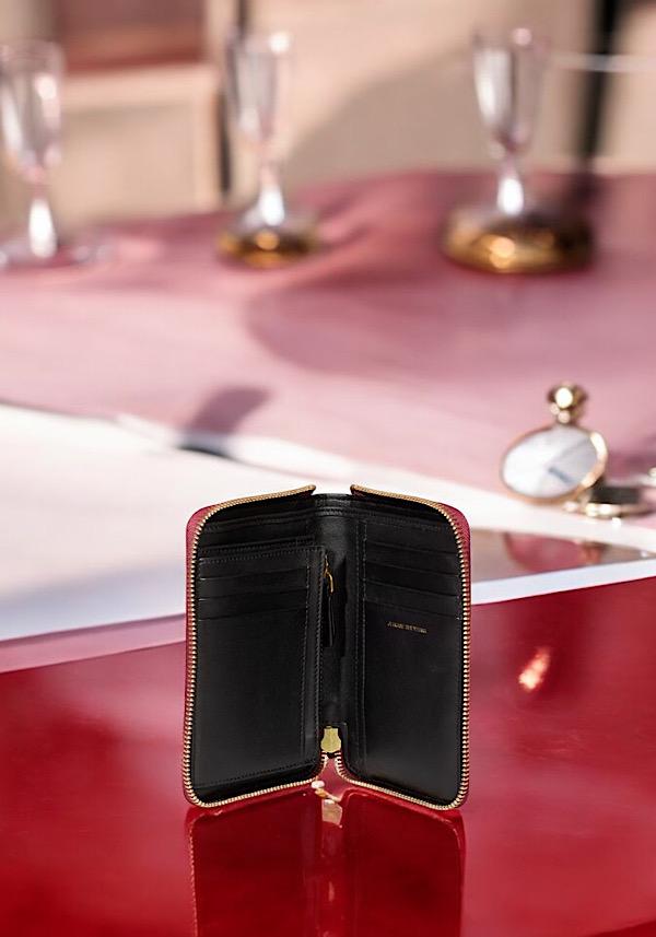 Rose & Lini JÉRÔME DREYFUSS “JULIEN” RUBY WALLET Sottocosto