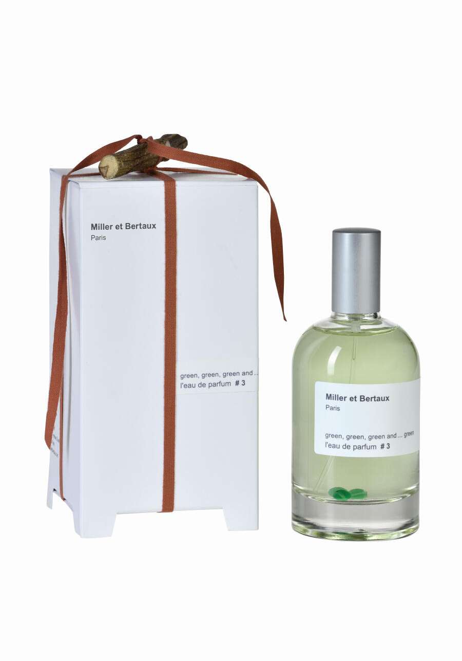 Rose & Lini MILLER ET BERTAUX “GREEN PARFUM #3” Comprare a buon mercato