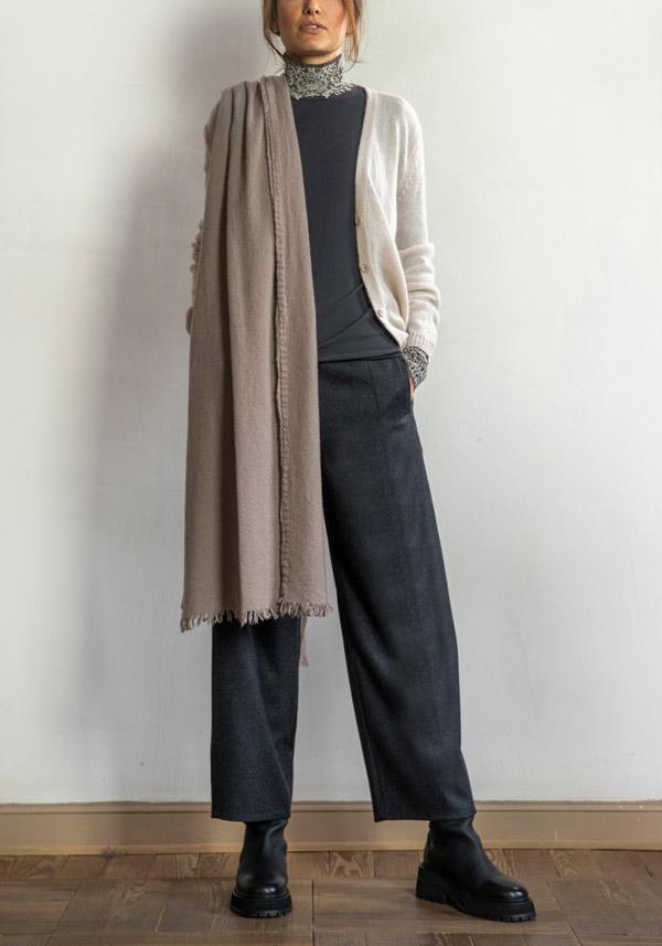 Rose & Lini PRIVATE 0204 CASHMERE CAPUCH SCARF Sconti VIP