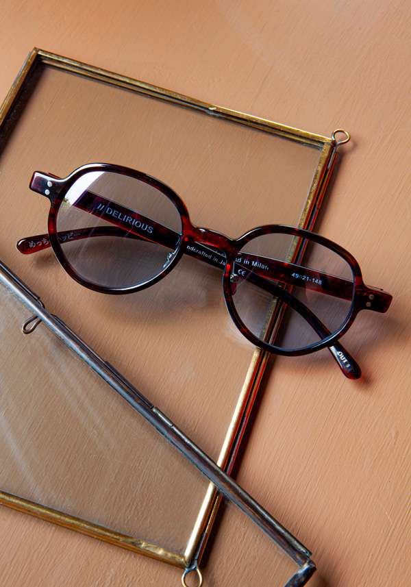 Rose & Lini DELIRIOUS “OUTLAW” #1 DARK TORTOISE SUNGLASSES Sconti questo mese