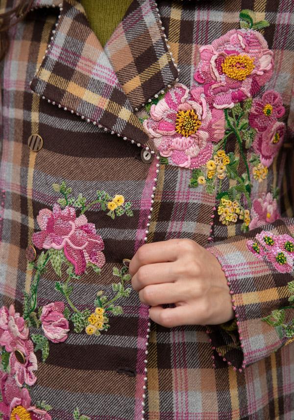 Rose & Lini PERO WOOL EMBROIDERED “JACKET MA03” MUSTARD Moda