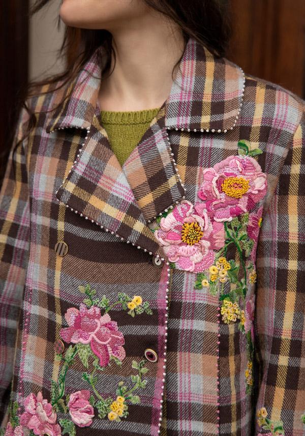 Rose & Lini PERO WOOL EMBROIDERED “JACKET MA03” MUSTARD Moda