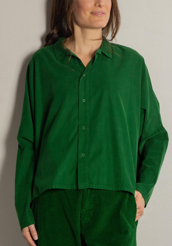 Rose & Lini LABO ART COTTON “TINA” PINE SHIRT Sconto di tempo limitato