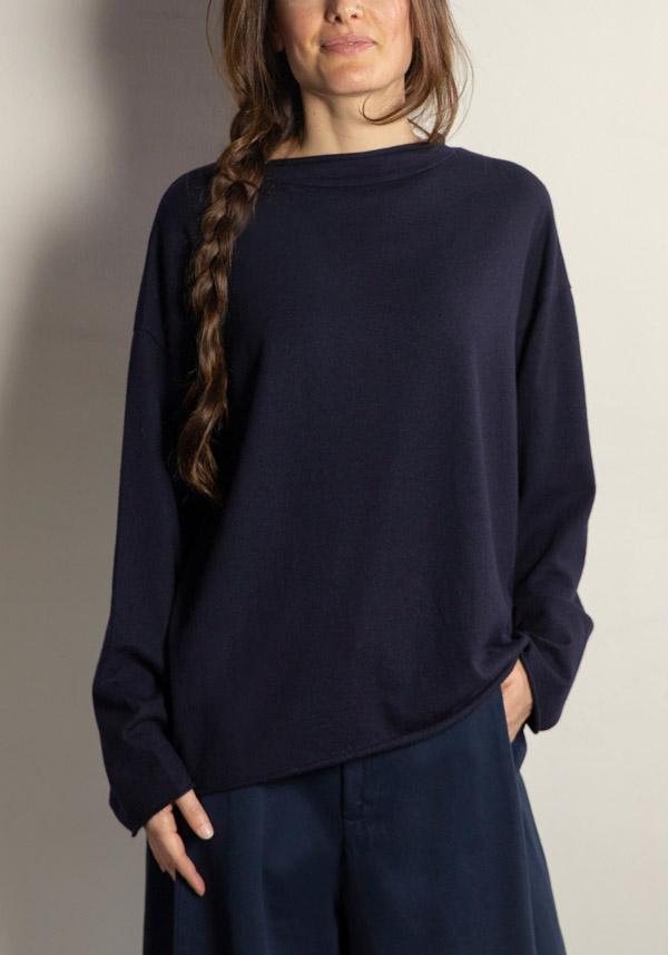Rose & Lini LABO ART WOOL “PIMPA” ATLANTIC SWEATER Offerta speciale
