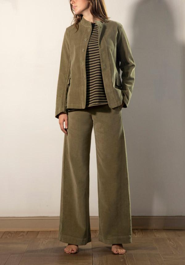 Rose & Lini LABO ART COTTON “DIANA” PANTS BONSAI Grande vendita