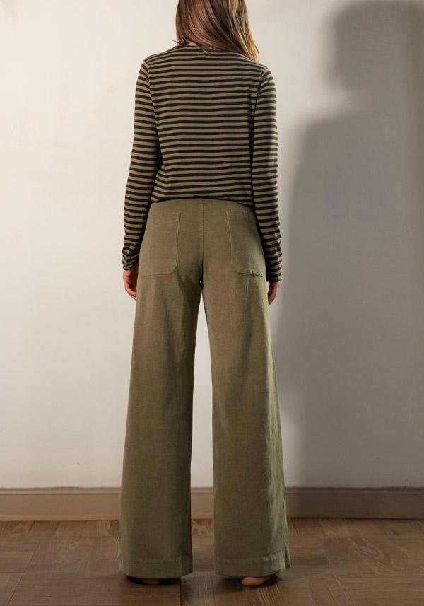 Rose & Lini LABO ART COTTON “DIANA” PANTS BONSAI Grande vendita