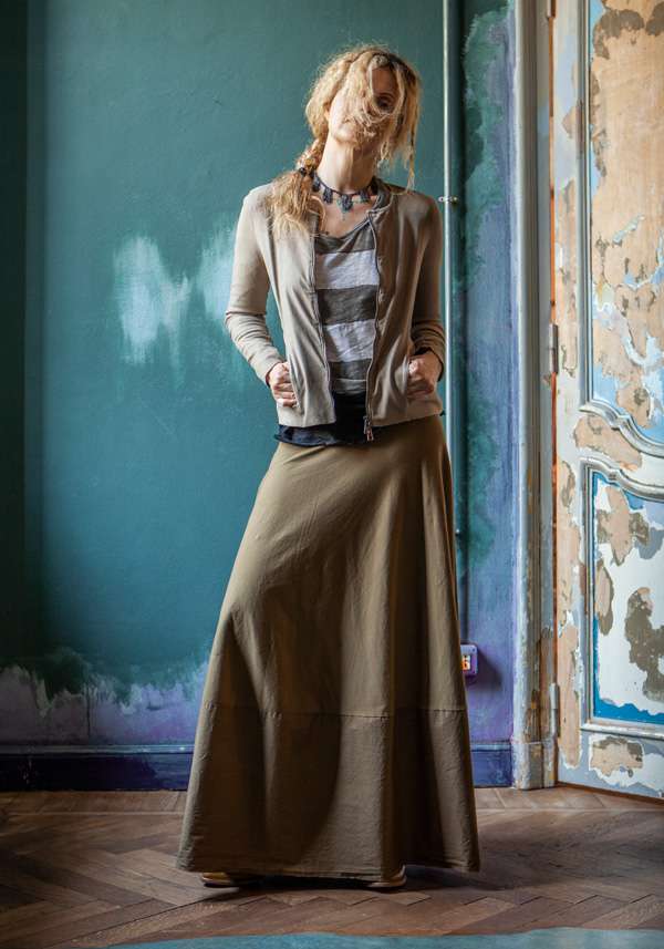 Rose & Lini GIORGIO BRATO MUD SUEDE LEATHER JACKET Ritorno libero