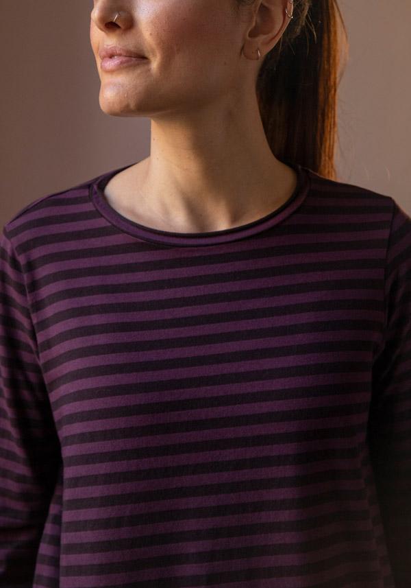 Rose & Lini LABO ART COTTON “JEPPE” MORGON STRIPED T-SHIRT Enormi sconti