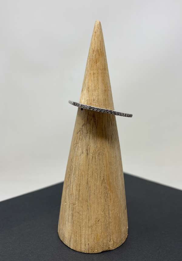Rose & Lini ROSAMARIA “BRENNA” DIAMONDS SILVER RING Saldi Di Fabbrica