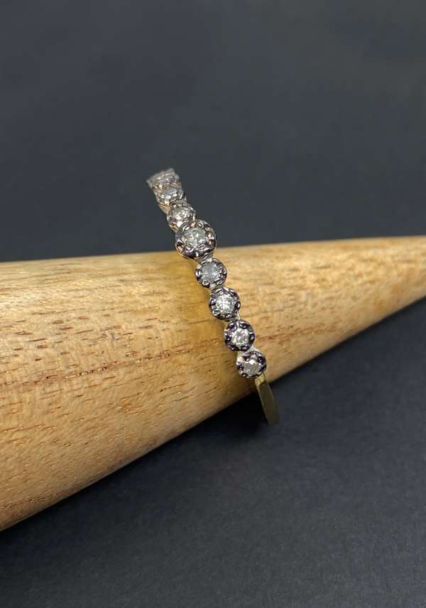 Rose & Lini ROSAMARIA “BRENNON” DIAMONDS COPPER RING Negozio