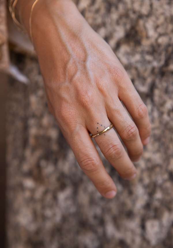Rose & Lini ROSAMARIA “SEI 3” COPPER RING Offerta speciale