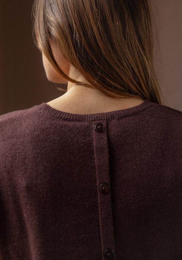 Rose & Lini ABSOLUT CASHMERE “PULL LISA” BROWNIE Comprane uno, ottenene uno gratis