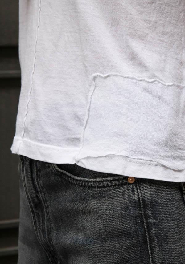 Rose & Lini MJW WHITE COTTON T-SHIRT “2461” Ultimi tre giorni