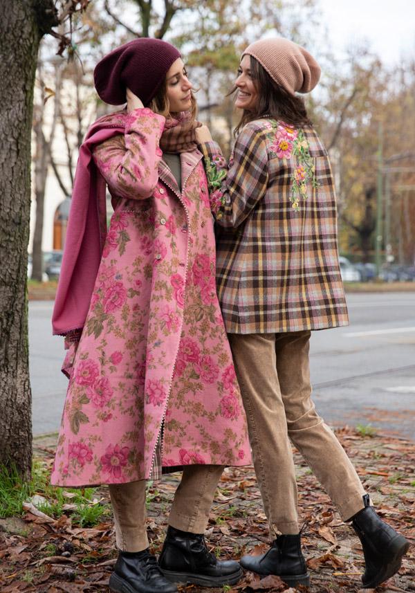 Rose & Lini PERO WOOL REVERSIBLE “COAT BPB05” PINK Only for today