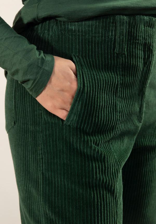 Rose & Lini BARBARA TANI “PANTS 462 V03” CORDUROY MINT Enormi sconti