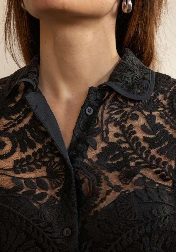 Rose & Lini CO.GO LACE “SHIRT 307” BLACK Officina