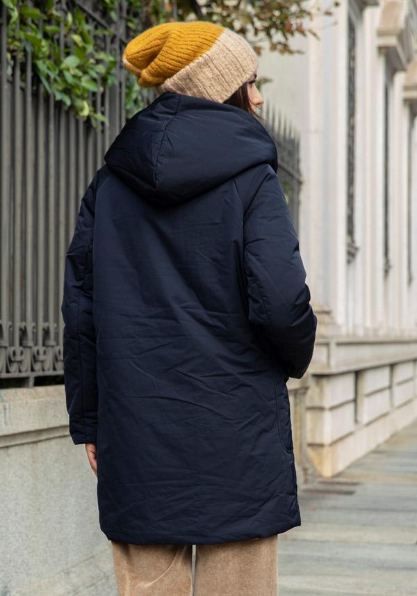 Rose & Lini OOF WEAR REVERSIBLE “JACKET 9410” BLUE & BEIGE Nuovo