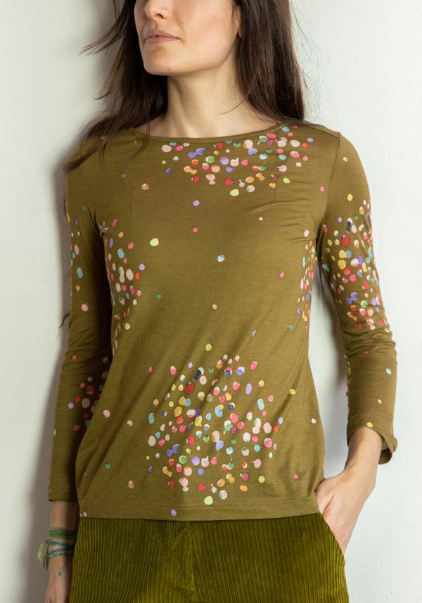 Rose & Lini BARBARA TANI COTTON & CASHMERE “TSHIRT 1590 CCLS” 3P PATTERN Qualità Garantita