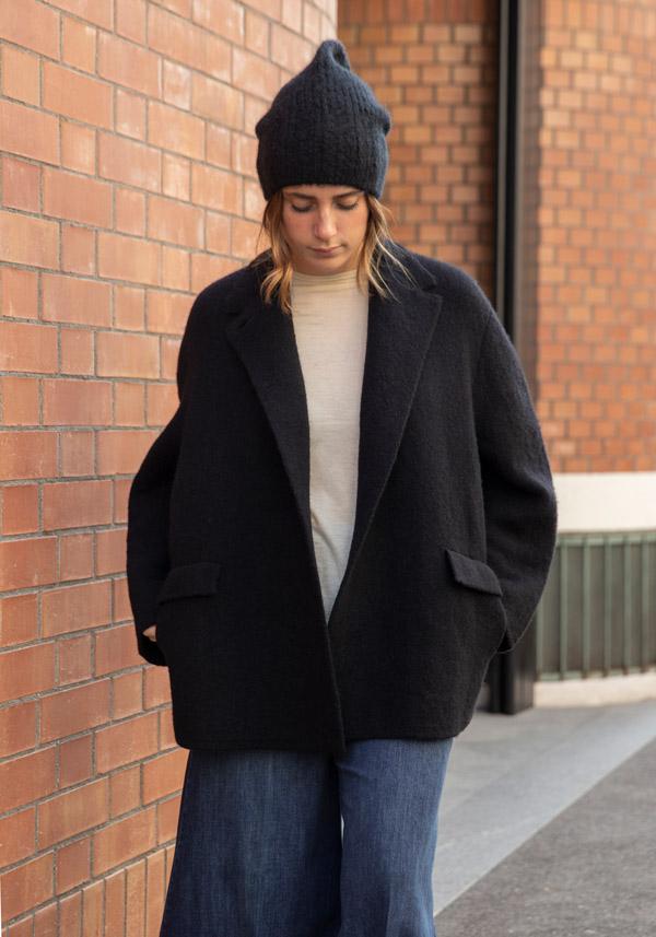 Rose & Lini BOBOUTIC WOOL JACKET “4765” BLACK Acquista Ora