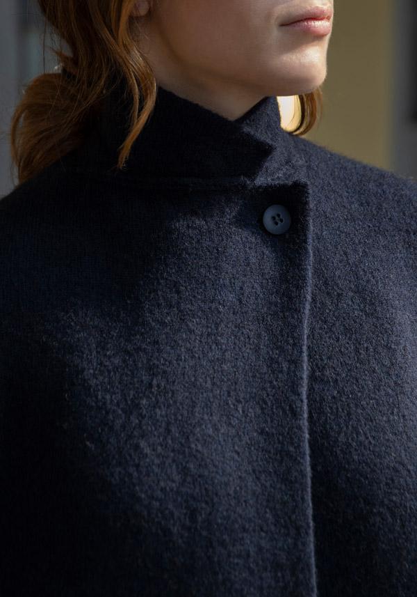 Rose & Lini BOBOUTIC WOOL JACKET “4765” NAVY Promozione Limitata