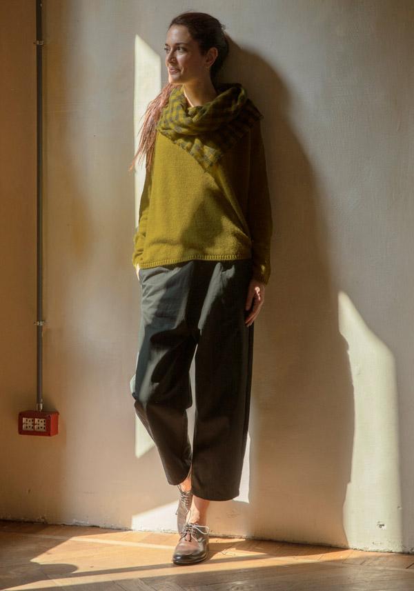 Rose & Lini APUNTOB CASHMERE & ALPACA “PULL 1890” GRASS GREEN Shopping Online