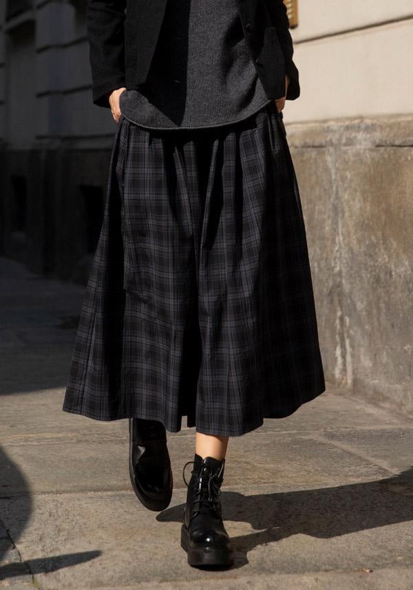 Rose & Lini APUNTOB COTTON “SKIRT 1883” ASPHALT GREY Novità