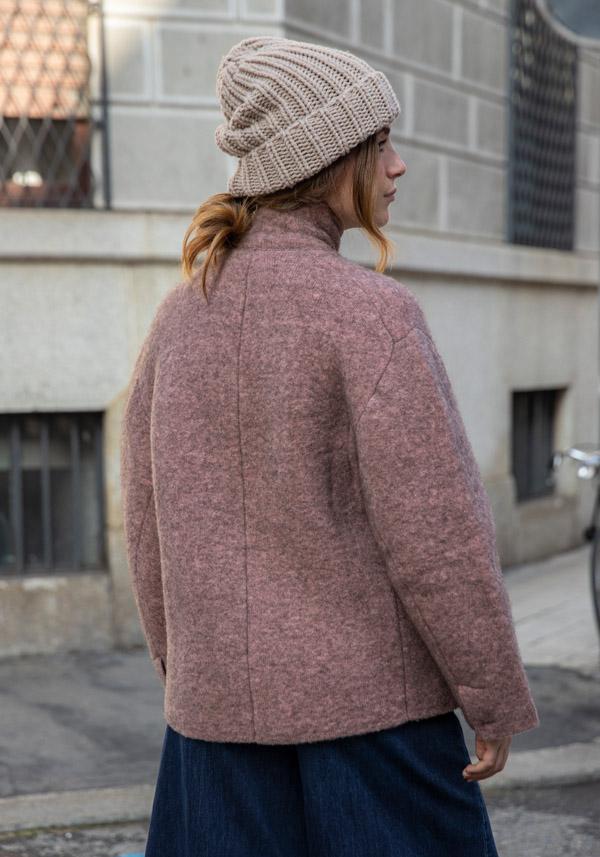 Rose & Lini BOBOUTIC WOOL PINK JACKET “4765” Fornitura limitata
