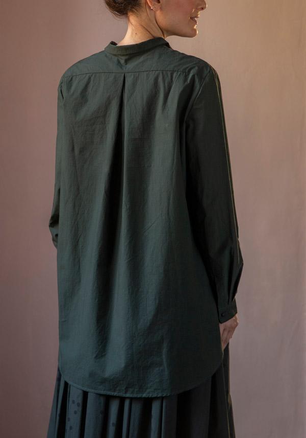 Rose & Lini APUNTOB COTTON “SHIRT 1884” FOREST GREEN Offerta Pasqua